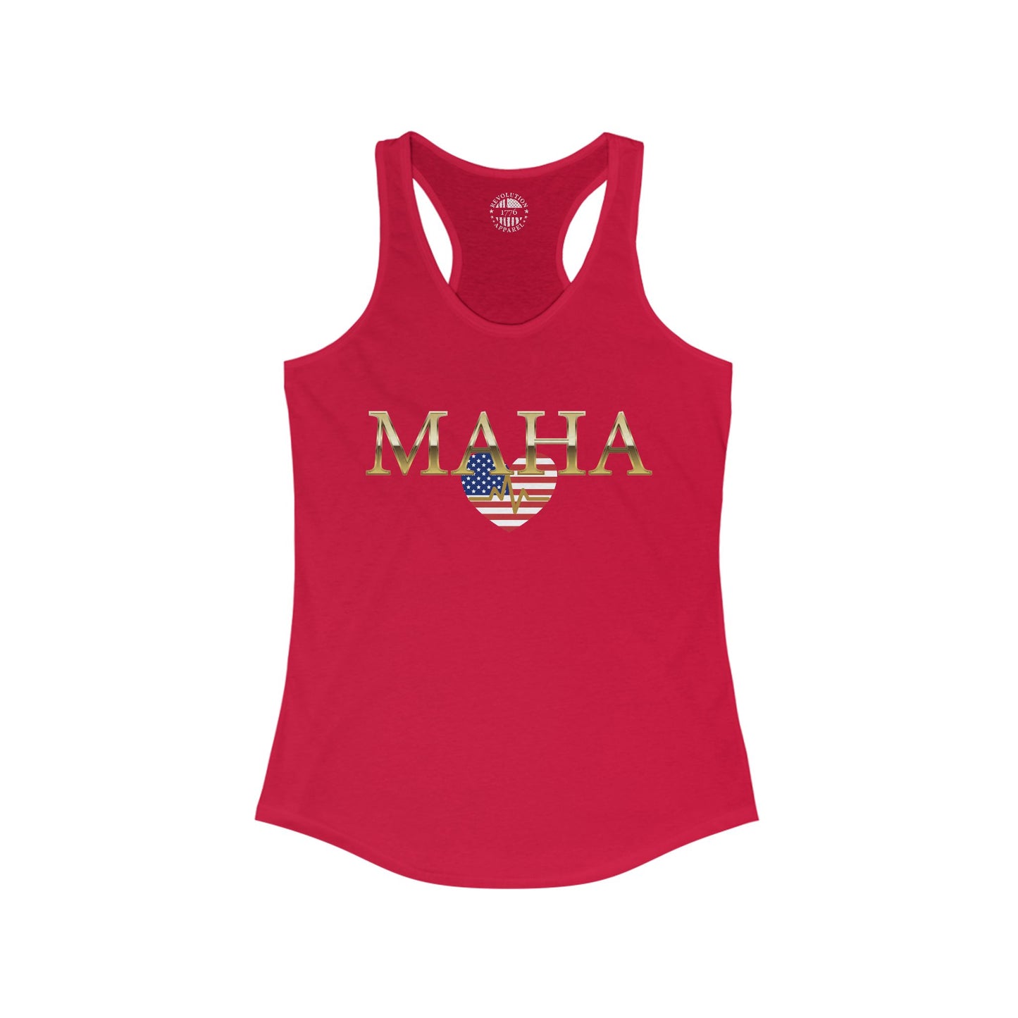 MAHA USA Heartbeat Women's Ideal Racerback Tank