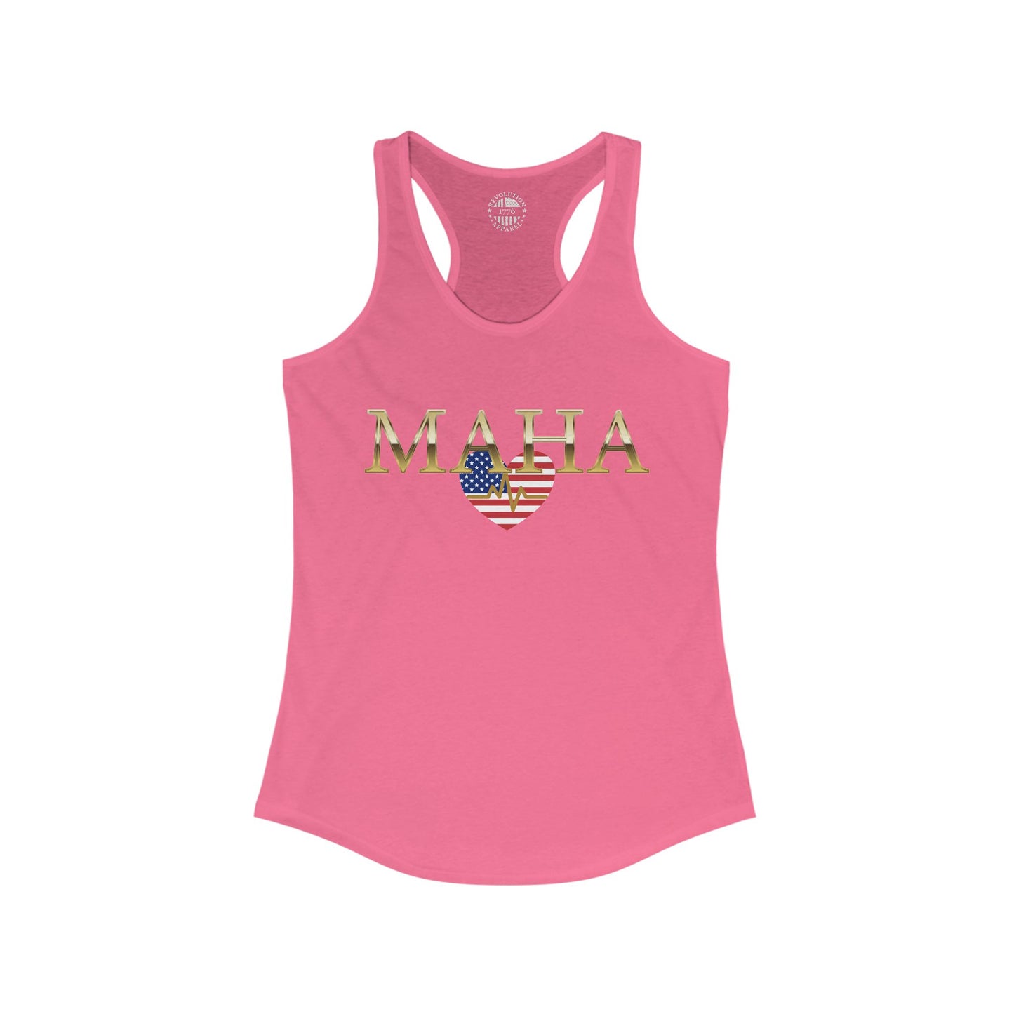 MAHA USA Heartbeat Women's Ideal Racerback Tank