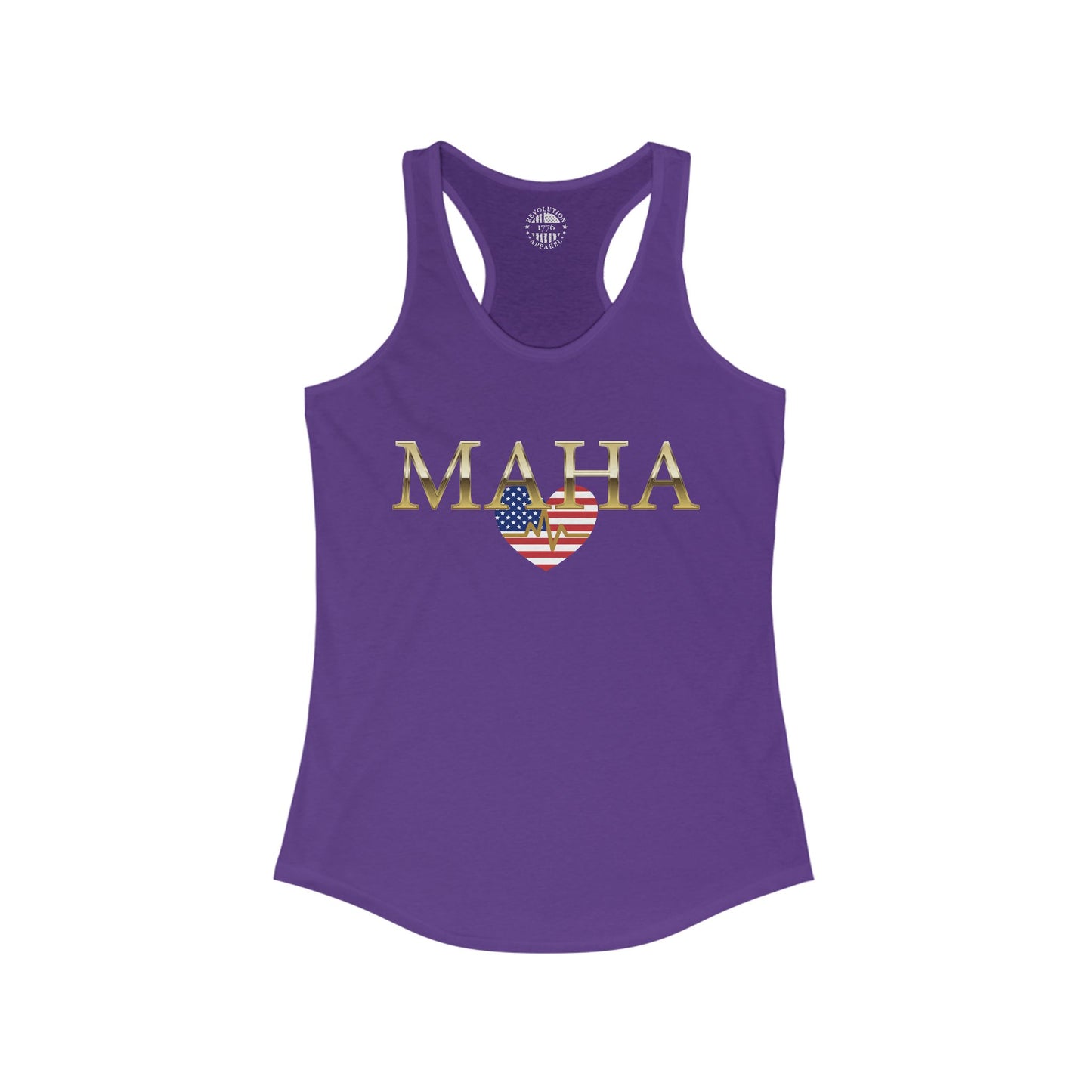 MAHA USA Heartbeat Women's Ideal Racerback Tank