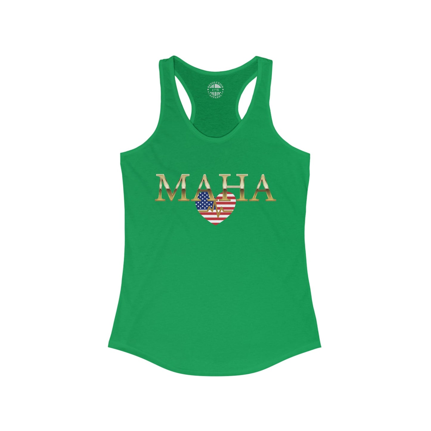 MAHA USA Heartbeat Women's Ideal Racerback Tank