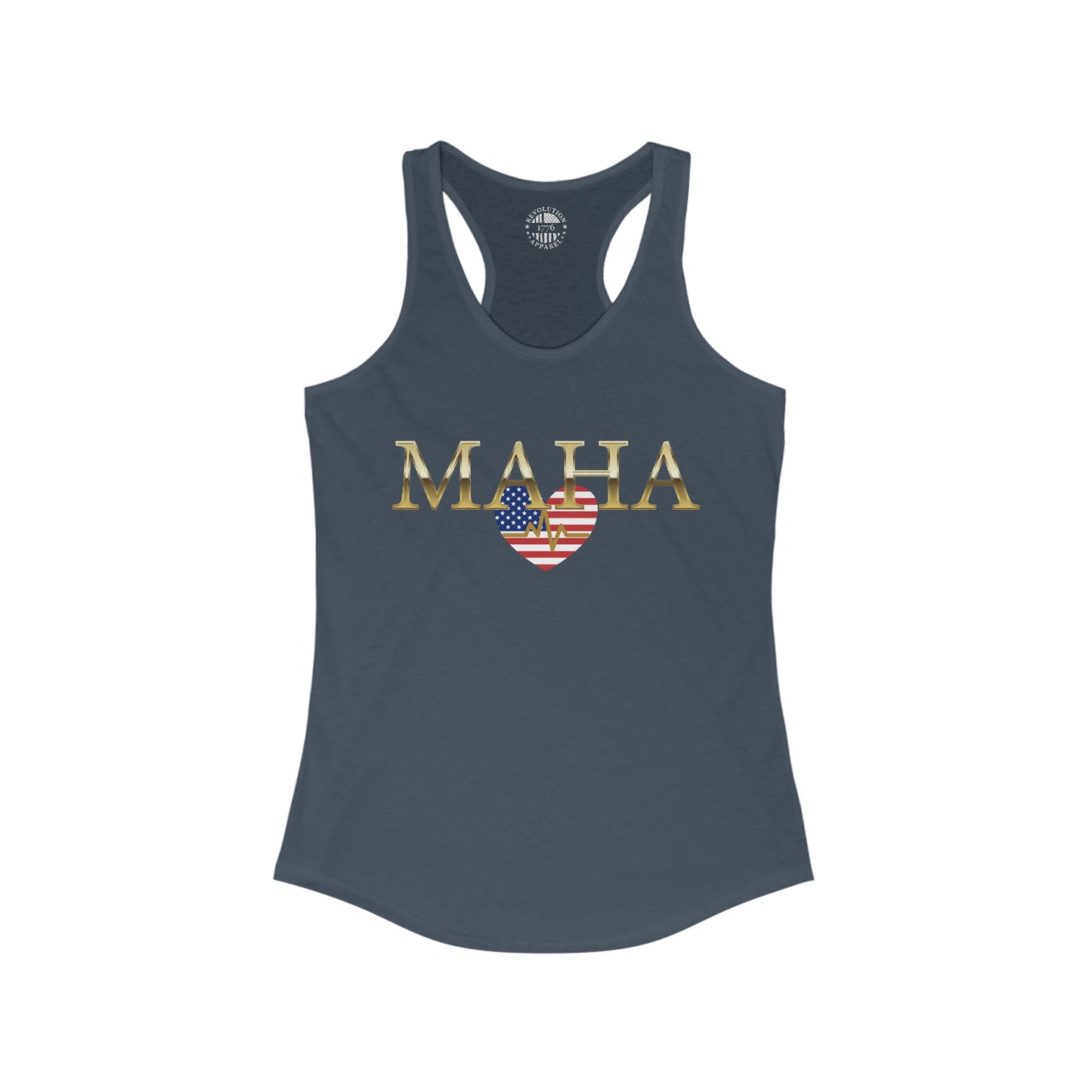 MAHA USA Heartbeat Women's Ideal Racerback Tank