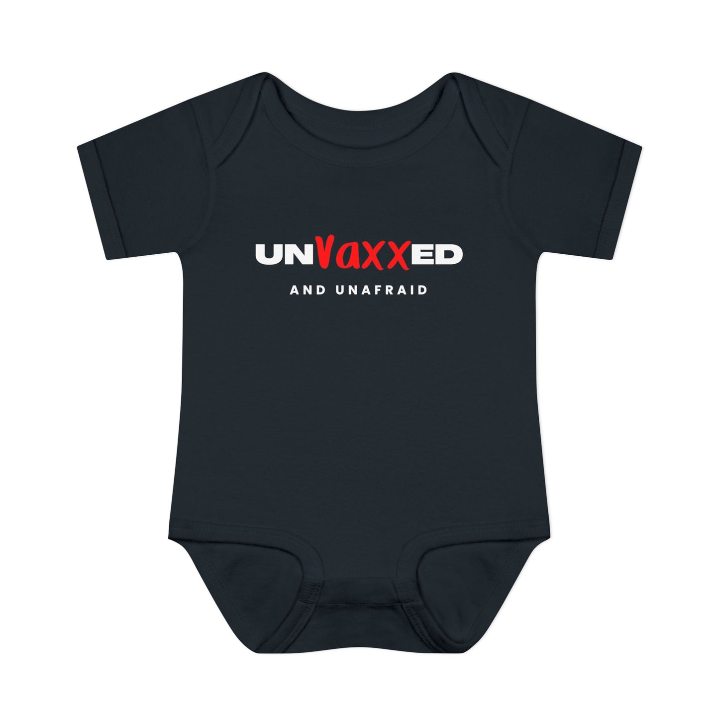 Unvaxxed and Unafraid Infant Bodysuit - Cute Baby Outfit for Vaccine-Free Families