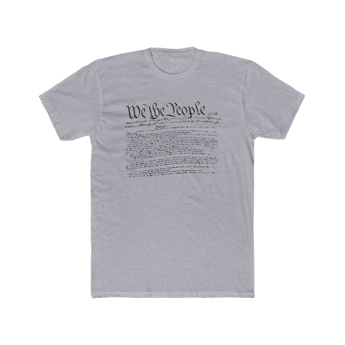 Constitution Preamble Cotton Crew Tee