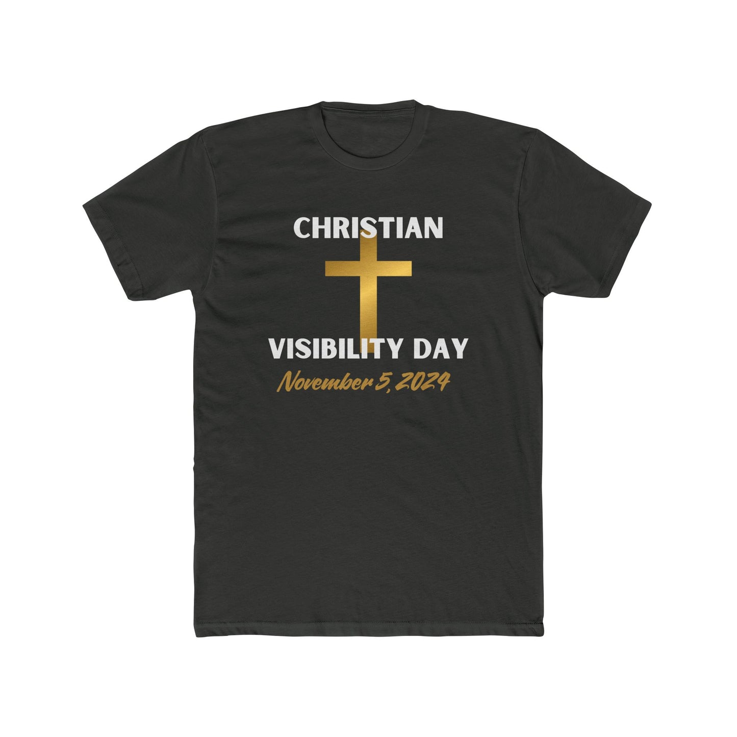 Christian Visibility Day Cotton Crew Tee Clearance