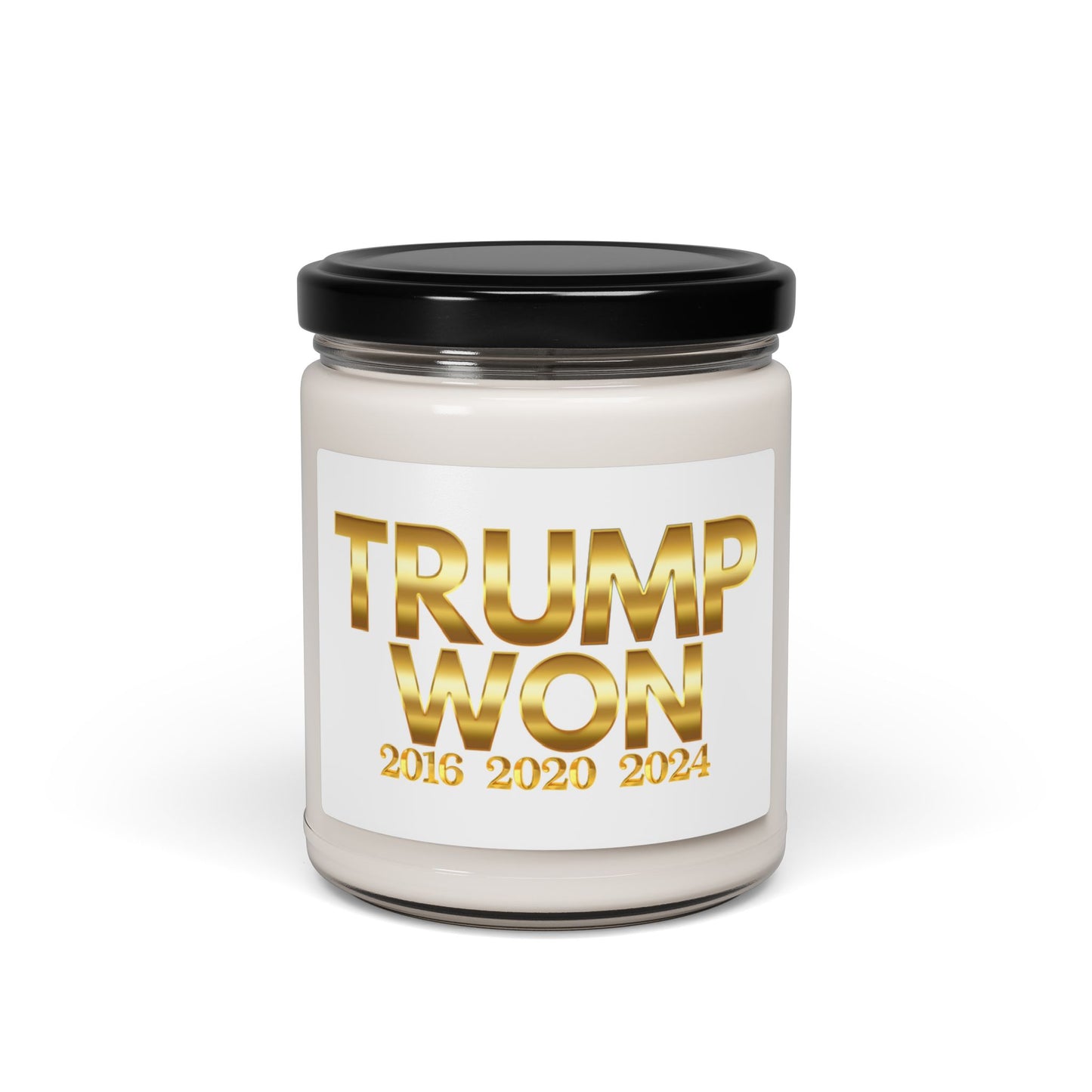 Trump Won Scented Soy Candle - 9oz Political Candle for Home Decor & Gifts