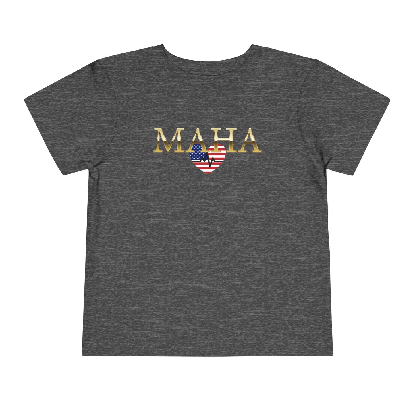 MAHA USA Heartbeat Toddler's Short Sleeve Tee