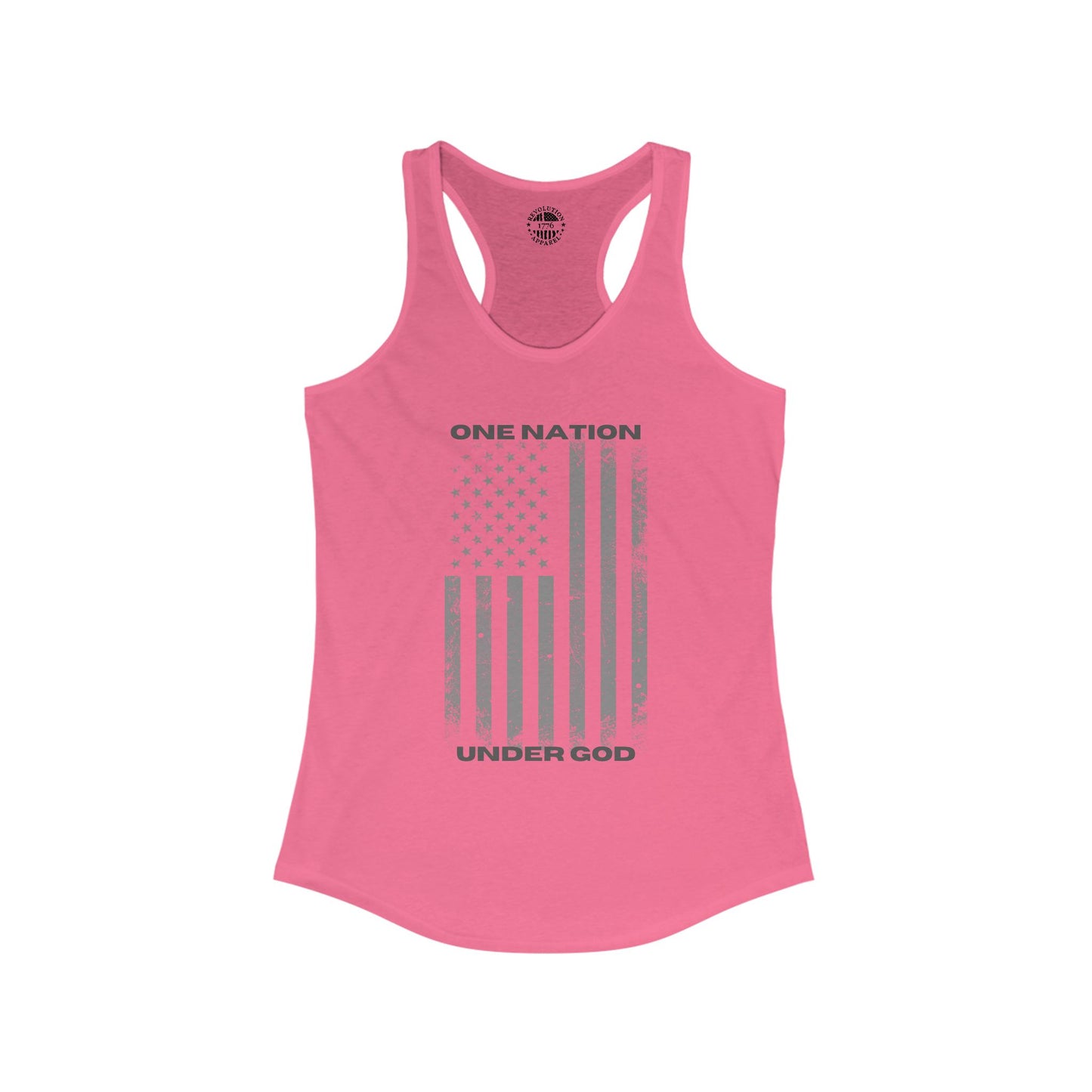 One Nation, Under God, Women's Ideal Racerback Tank