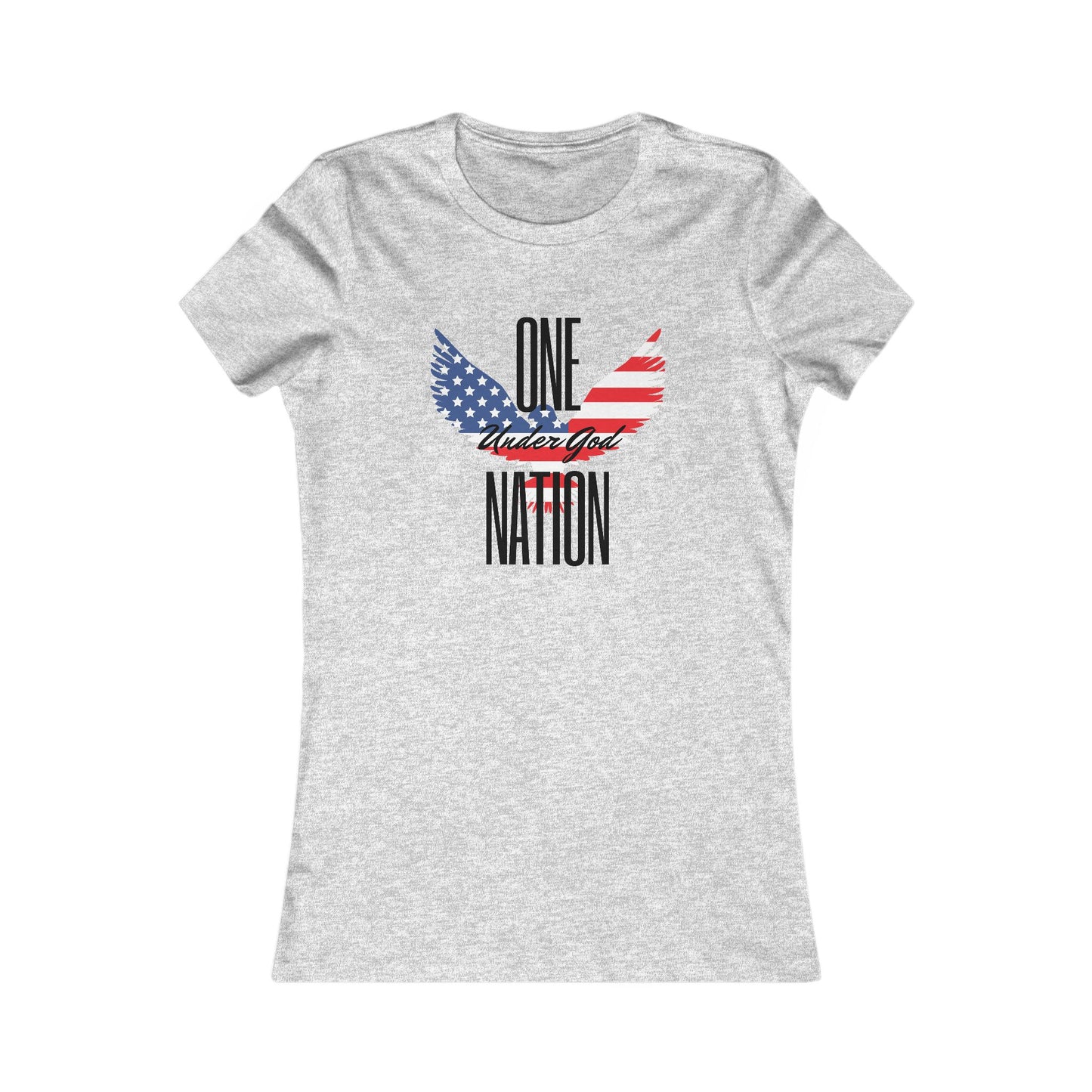 One Nation- Eagle, Women's Favorite Tee