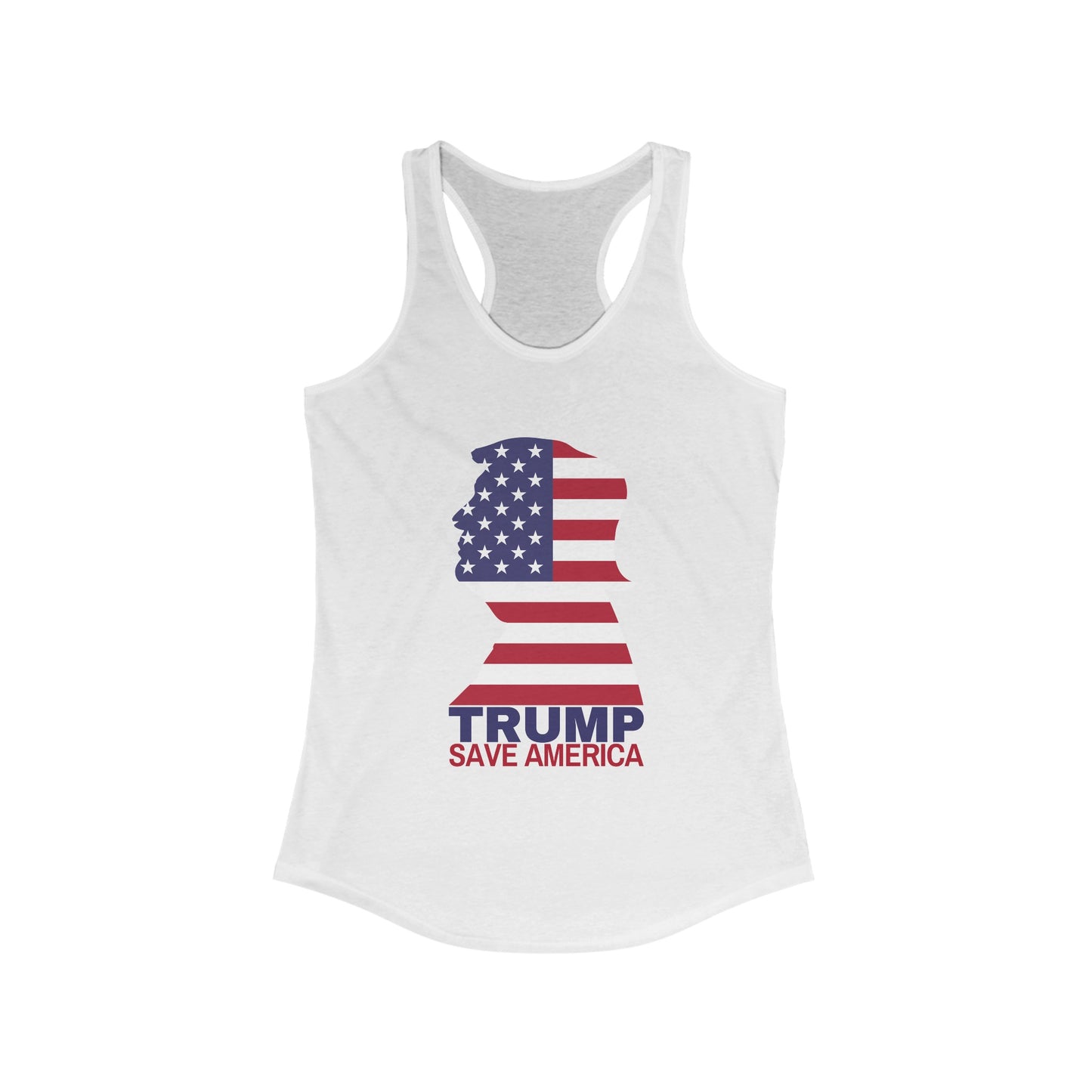 Trump Save America Women's Ideal Racerback Tank Clearance
