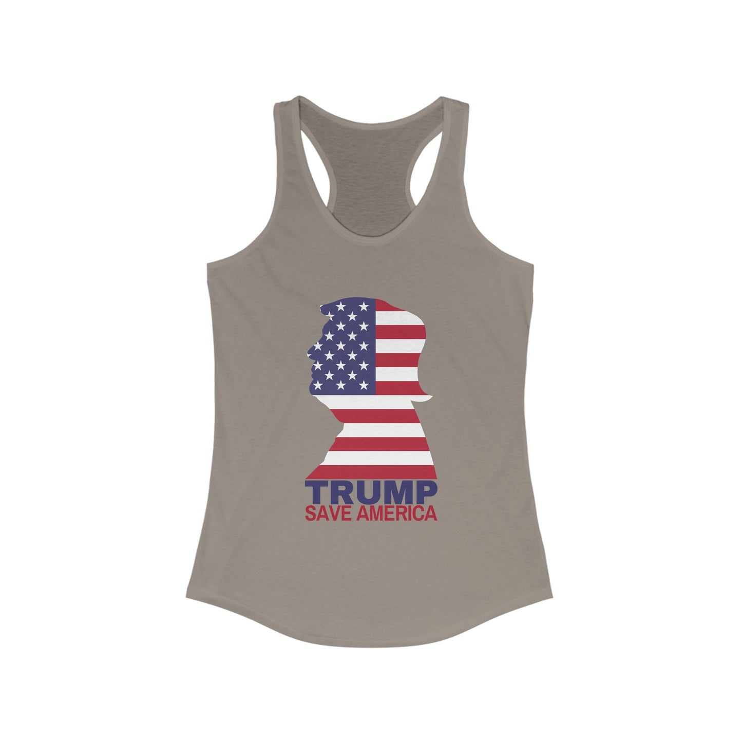 Trump Save America Women's Ideal Racerback Tank Clearance