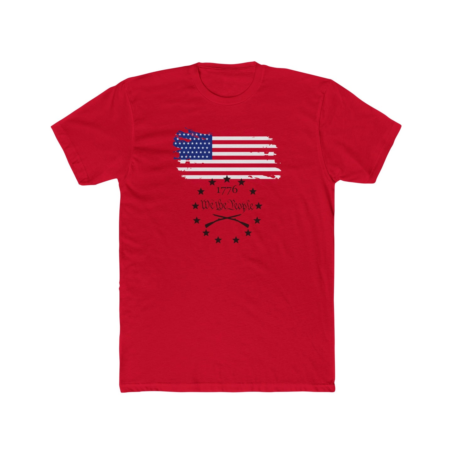 We The People 1776 Cotton Crew Tee