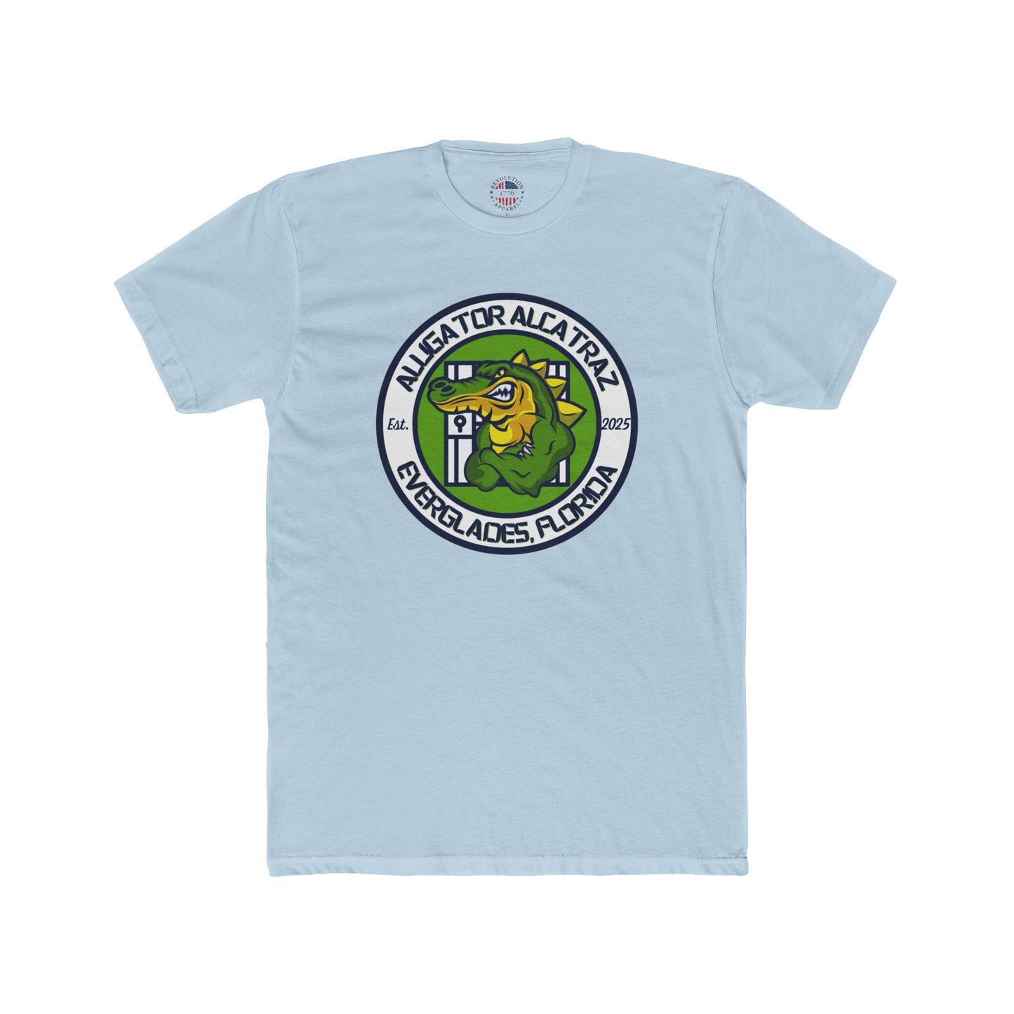 Alligator Alcatraz Cotton Crew Tee