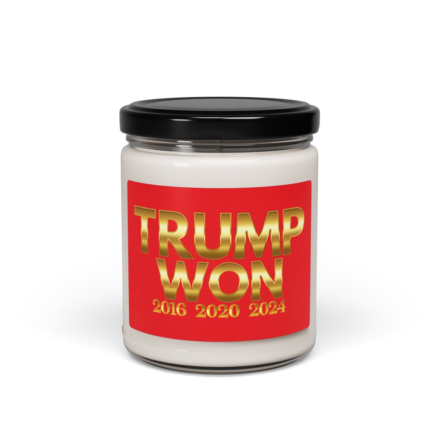 Trump Won Scented Soy Candle - 9oz Political Candle for Home Decor & Gifts