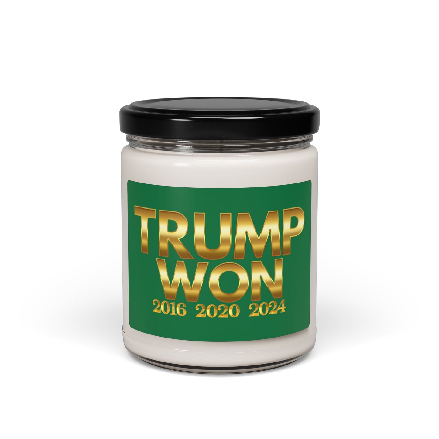 Trump Won Scented Soy Candle - 9oz Political Candle for Home Decor & Gifts