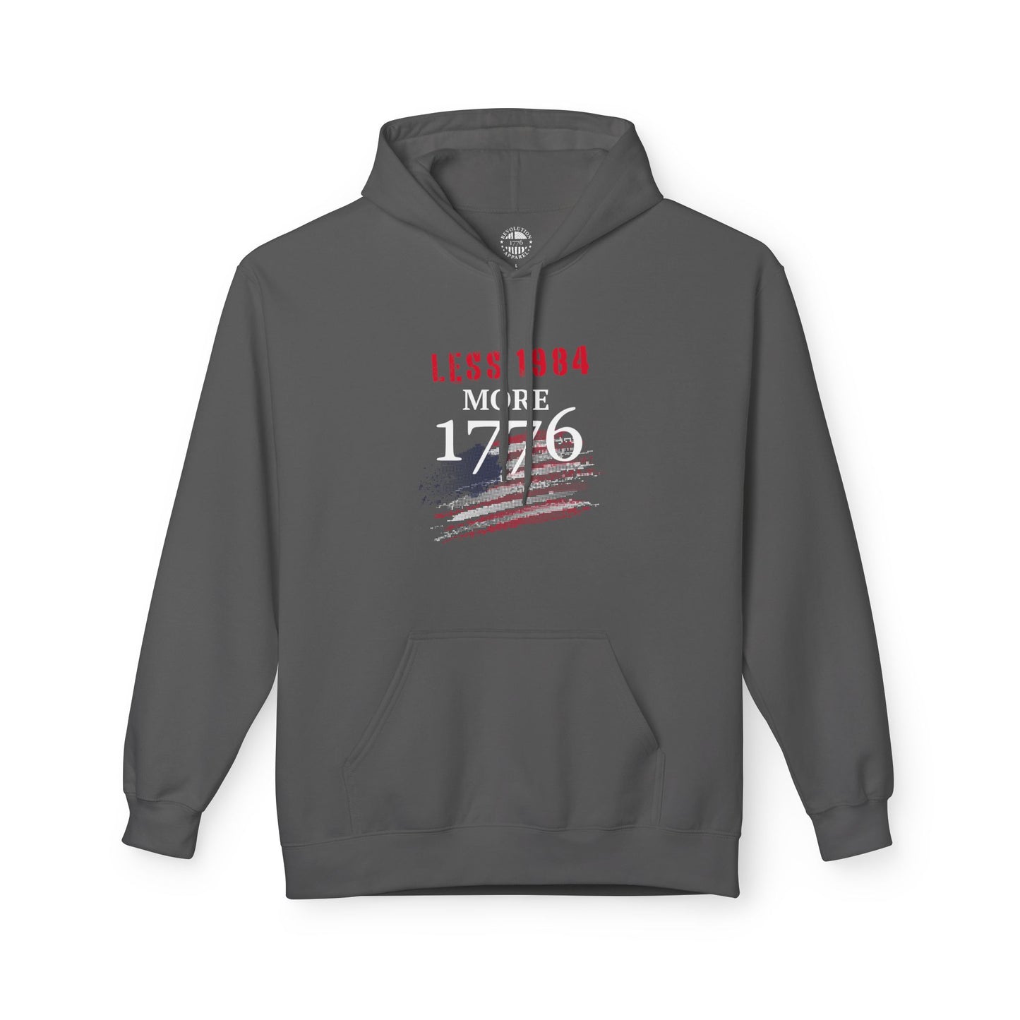 Less 1984 More 1776 Softstyle Fleece Hoodie