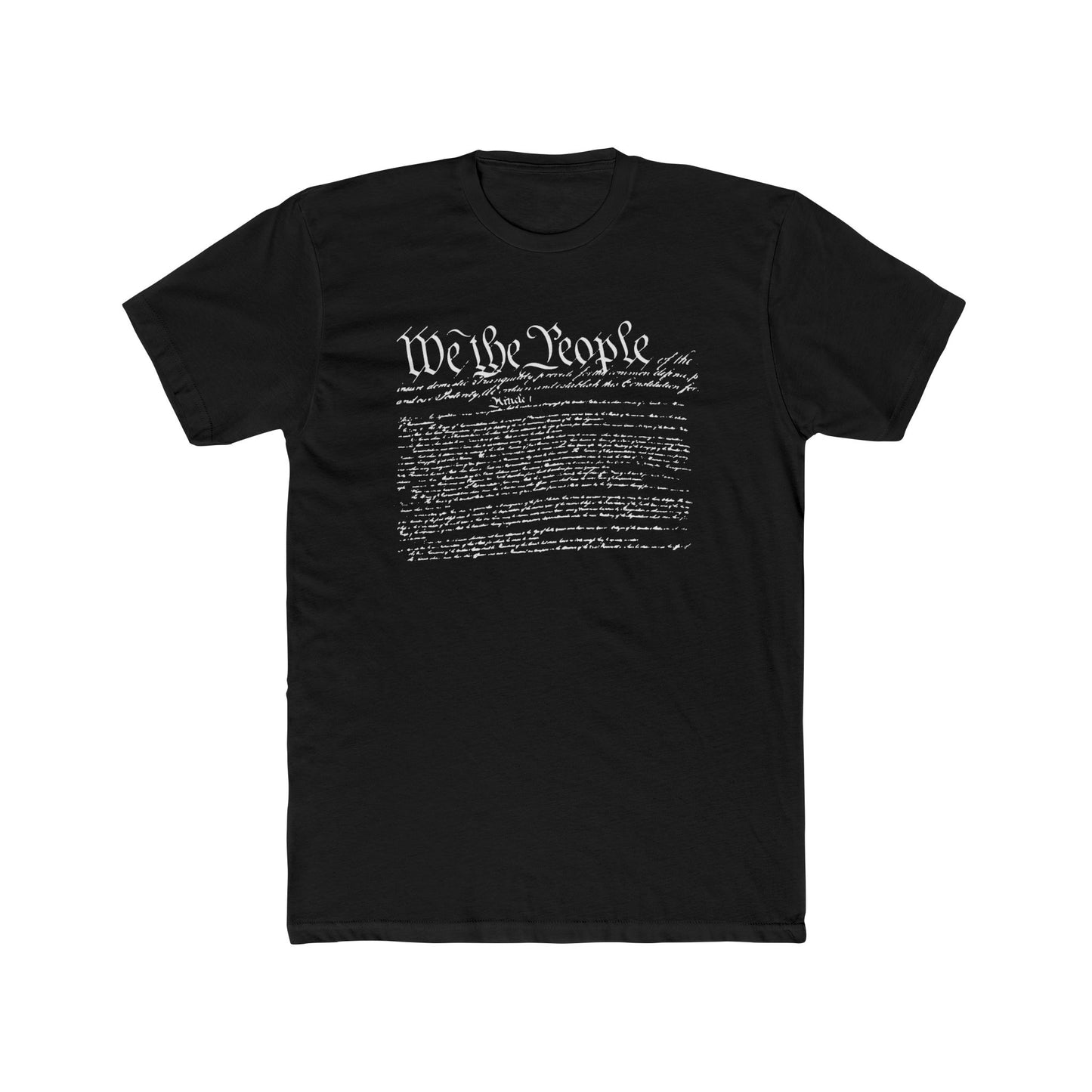 Constitution Preamble Cotton Crew Tee