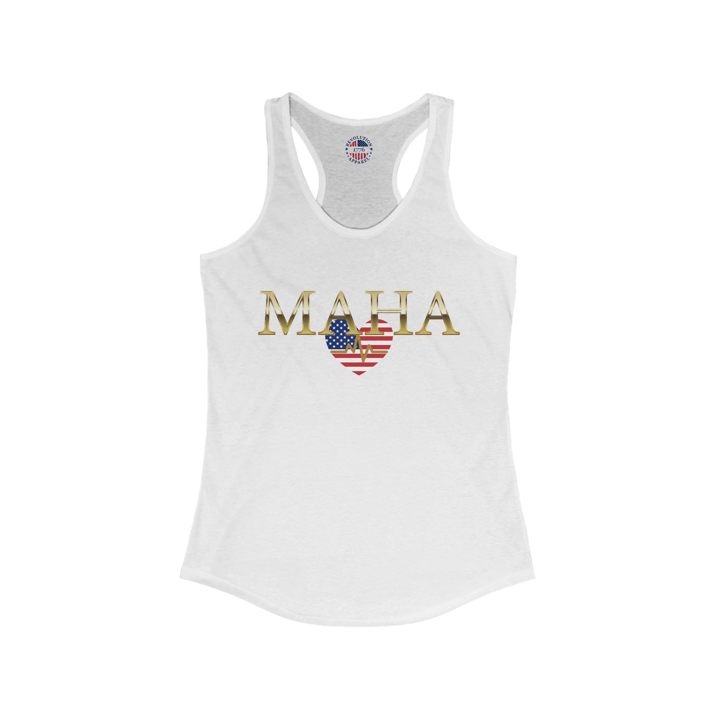 MAHA USA Heartbeat Women's Ideal Racerback Tank