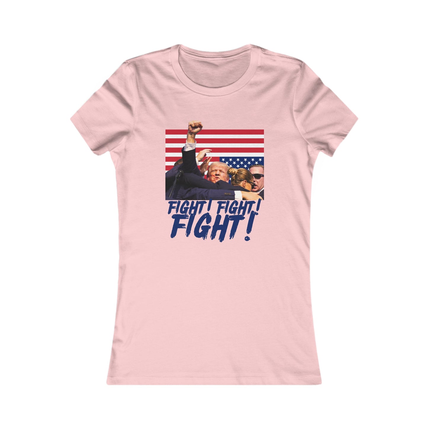 Trump Fight! Fight! Fight! Women's Favorite Tee - Clearance
