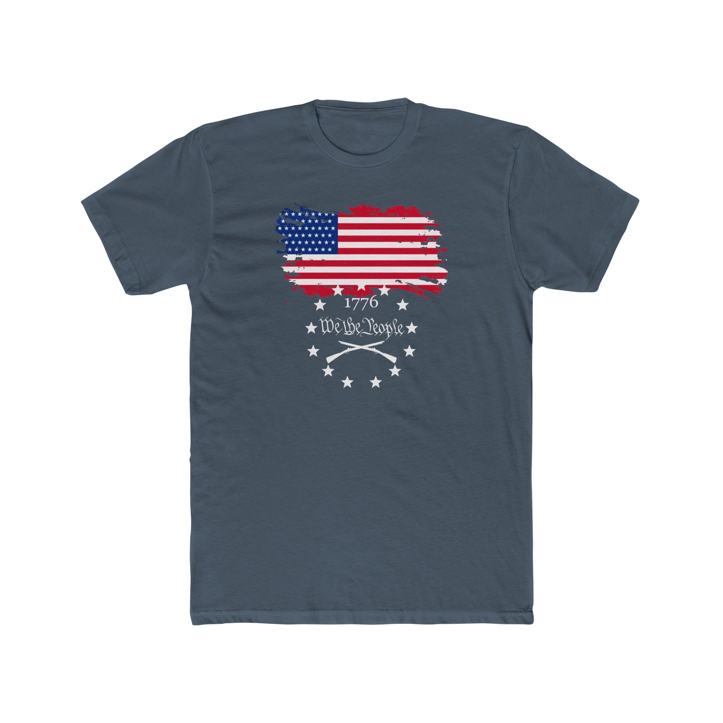 We The People 1776 Cotton Crew Tee
