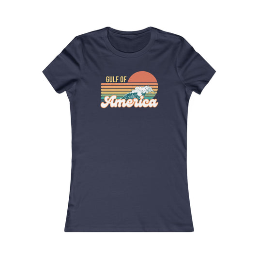 Gulf of America Retro Women's Favorite Tee
