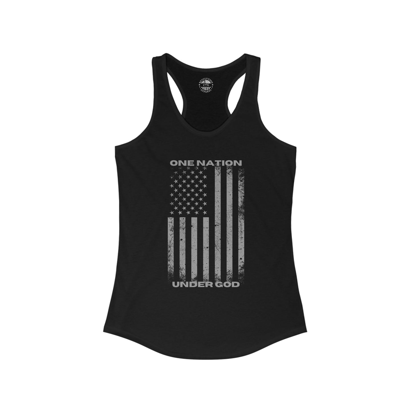 One Nation, Under God, Women's Ideal Racerback Tank
