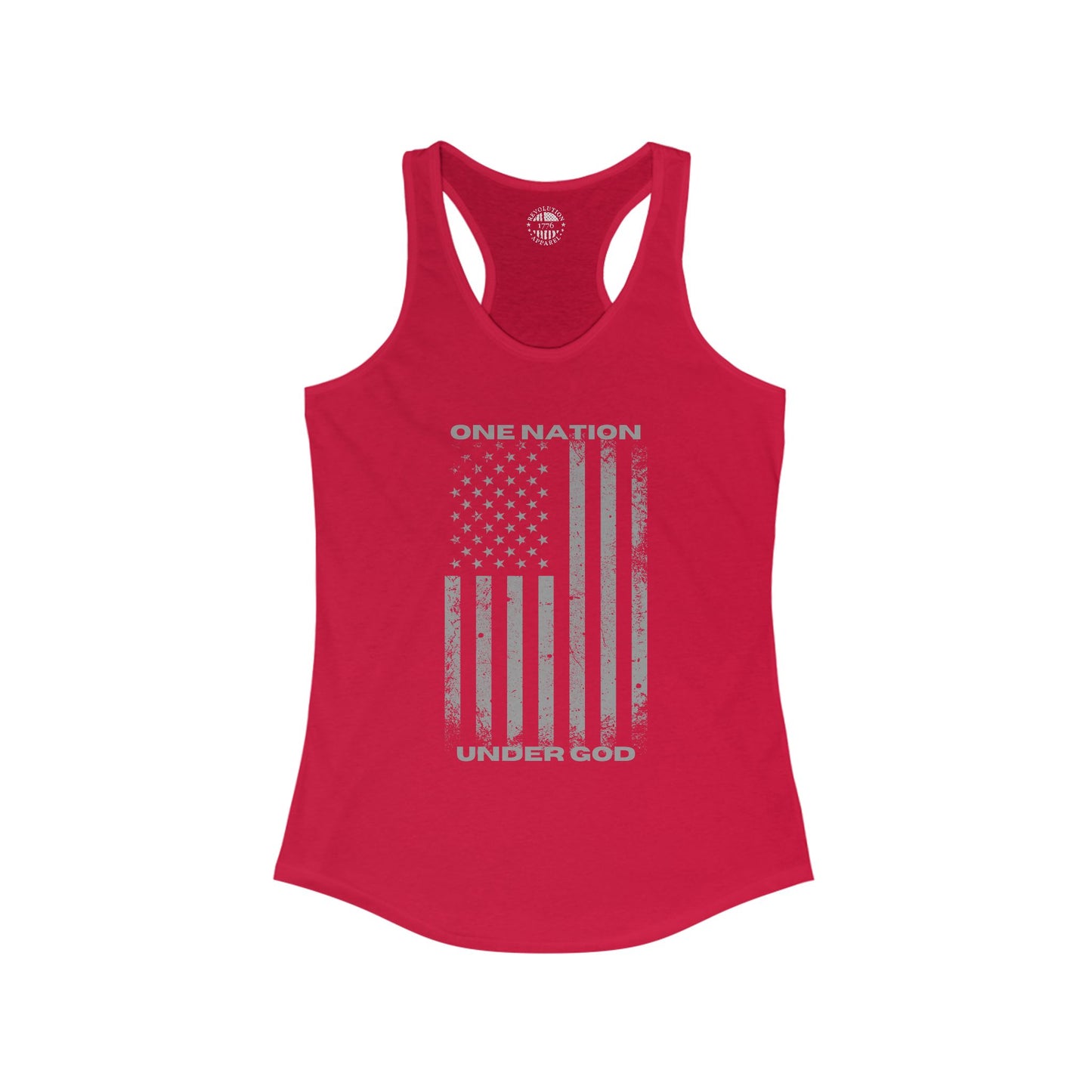 One Nation, Under God, Women's Ideal Racerback Tank