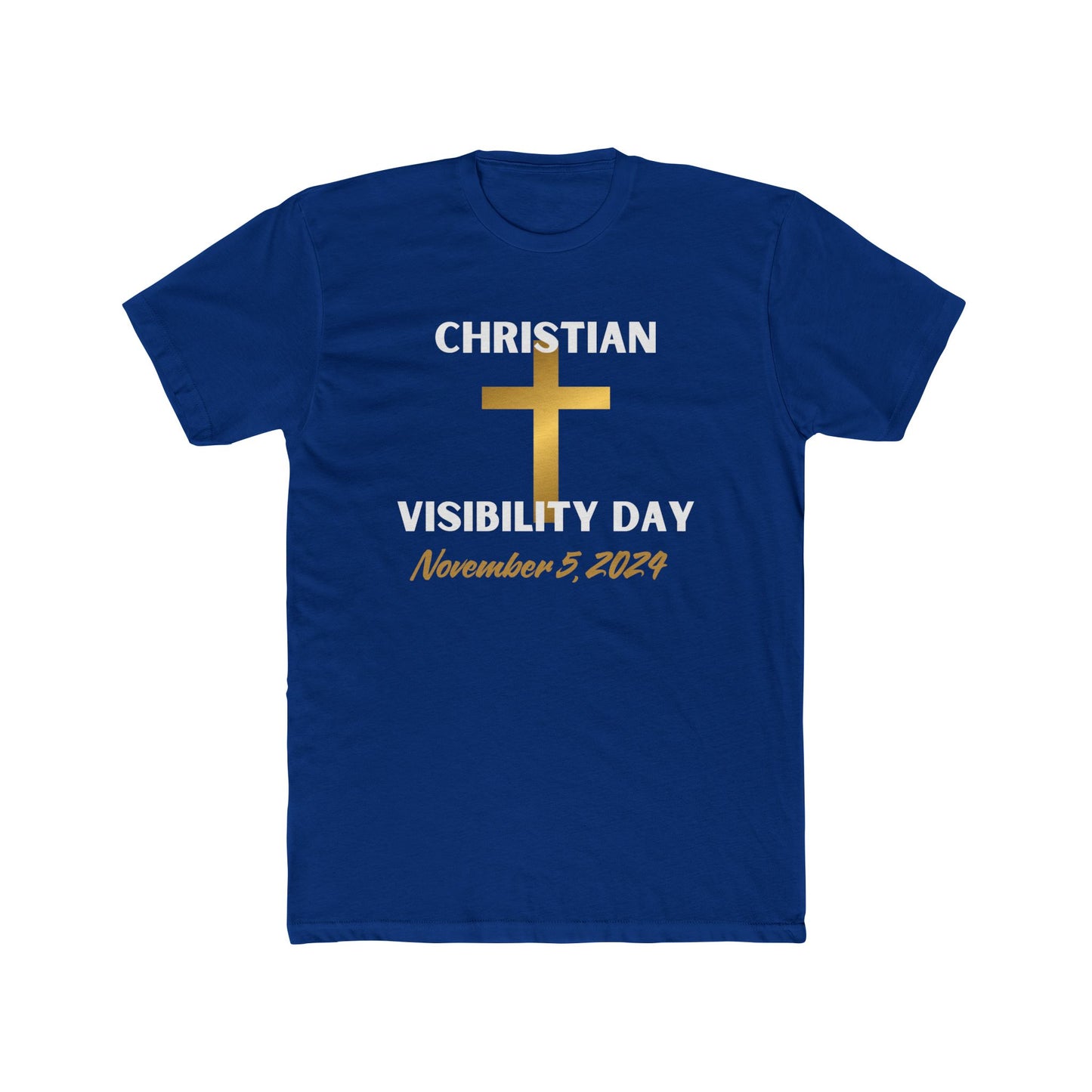 Christian Visibility Day Cotton Crew Tee Clearance