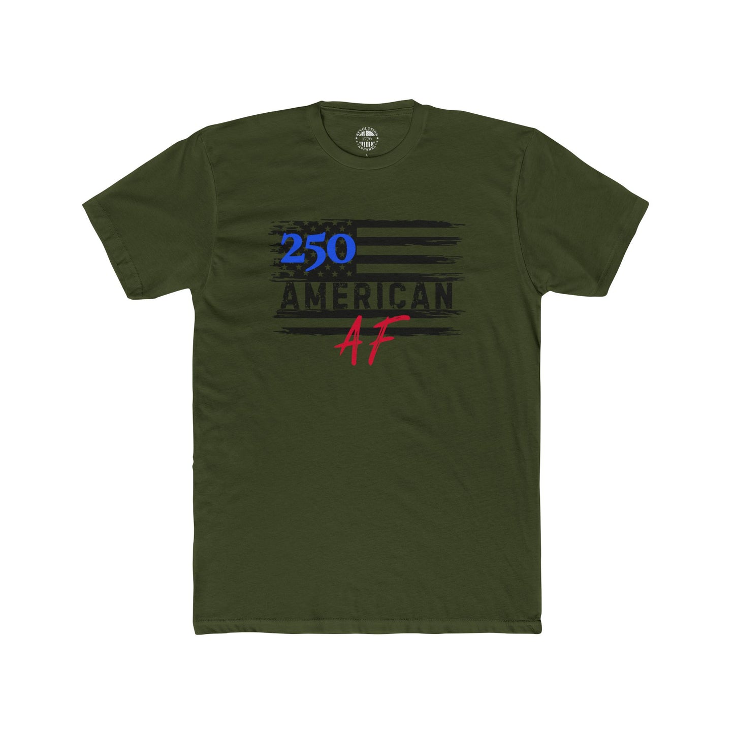 American AF 250 Cotton Crew Tee