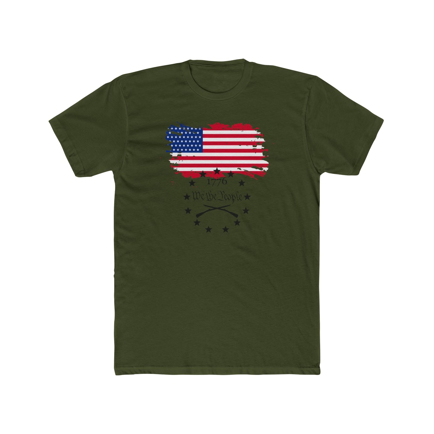 We The People 1776 Cotton Crew Tee