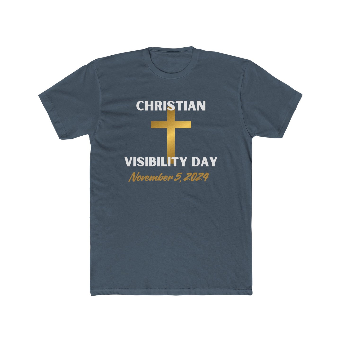 Christian Visibility Day Cotton Crew Tee Clearance