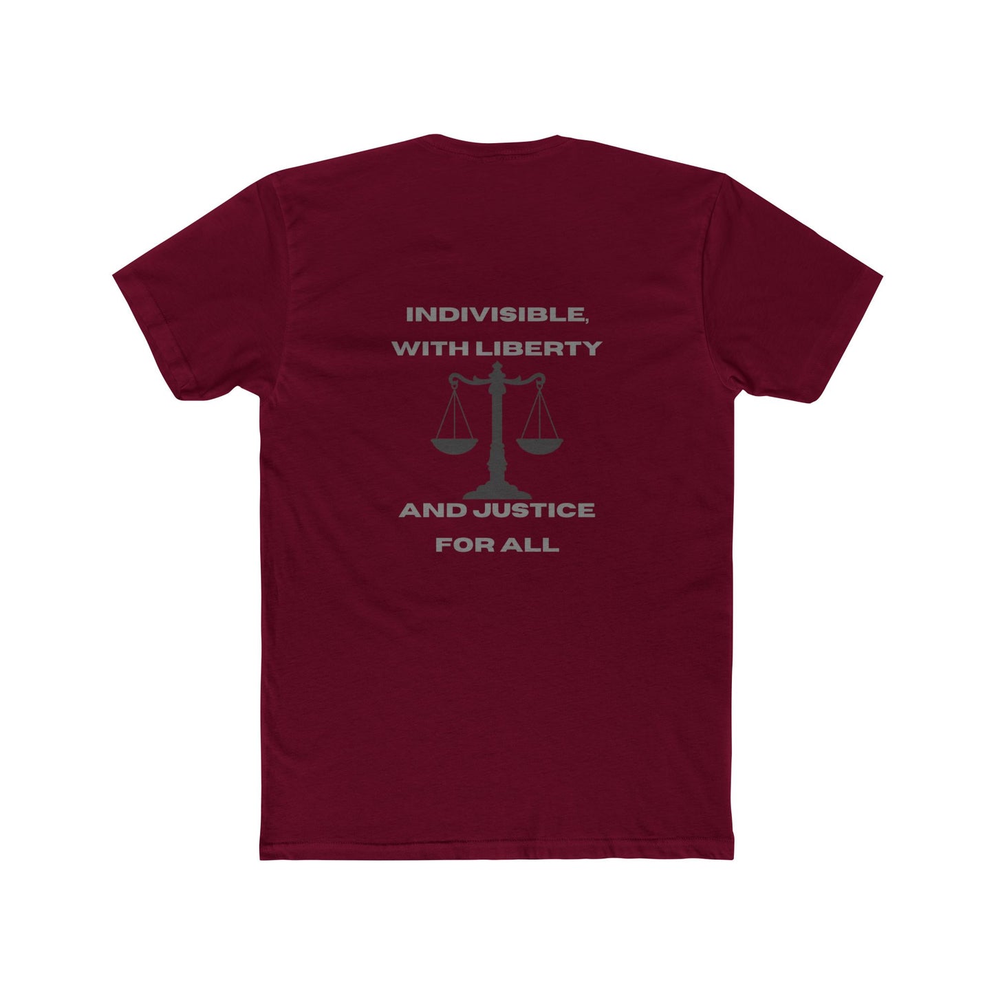 One Nation, Under God Cotton Crew Tee