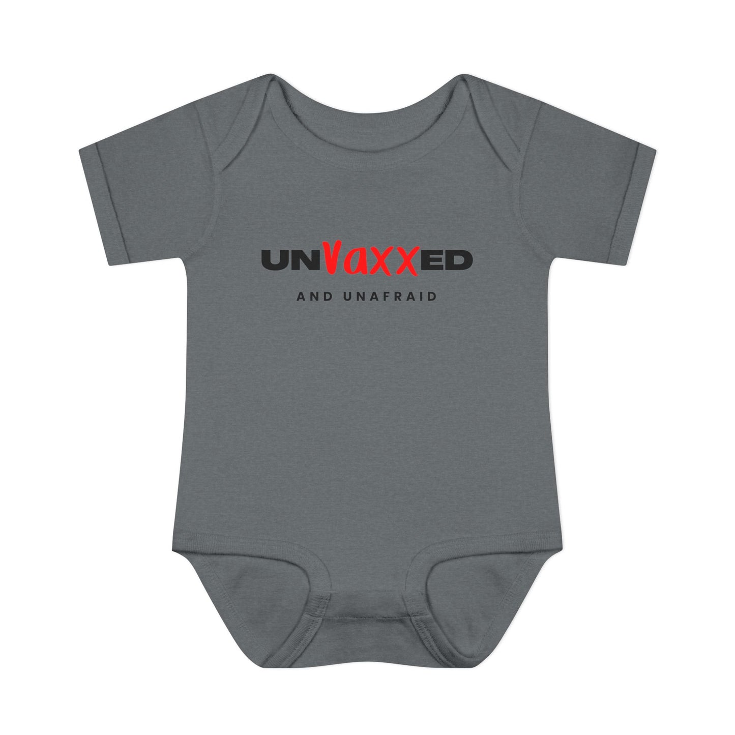 Unvaxxed and Unafraid Infant Bodysuit - Cute Baby Outfit for Vaccine-Free Families