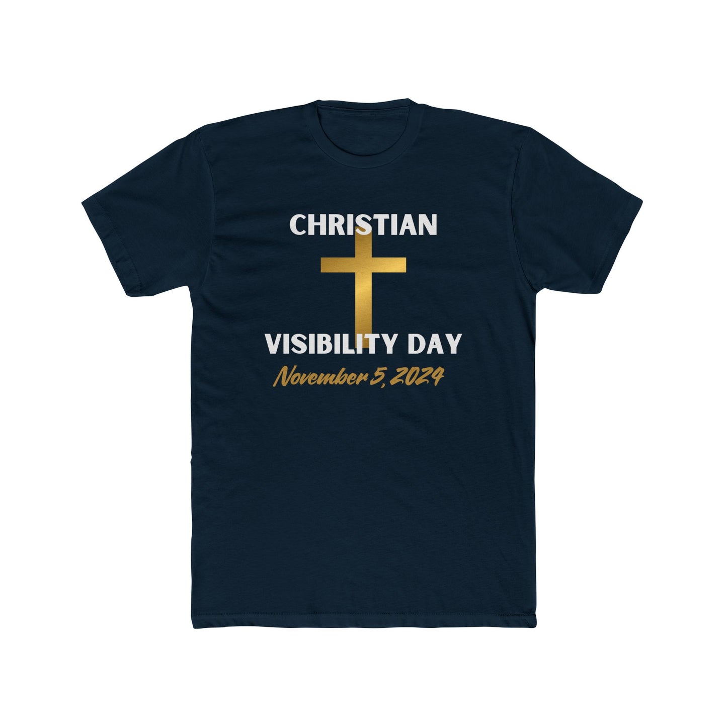 Christian Visibility Day Cotton Crew Tee Clearance