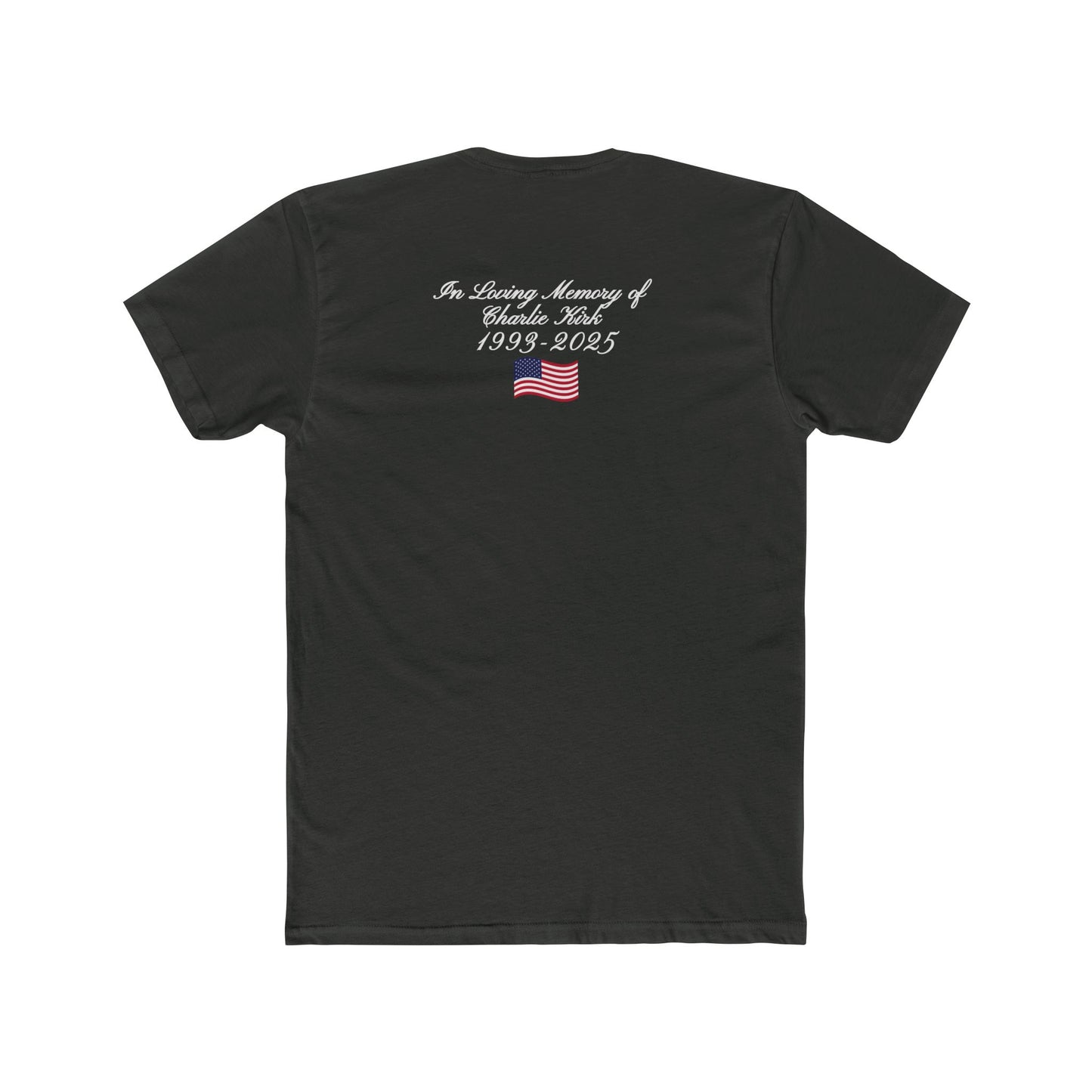 We Are All Charlie Kirk Cotton Crew Tee