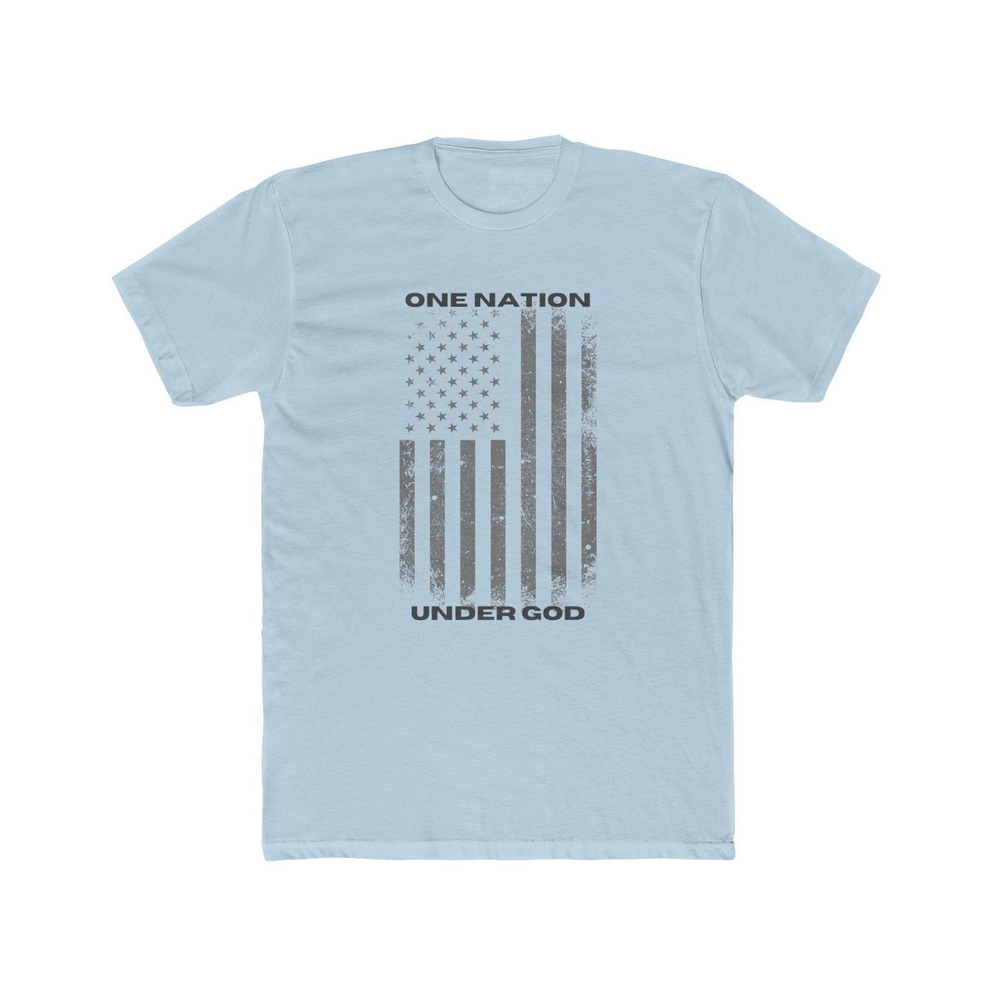 One Nation, Under God Cotton Crew Tee