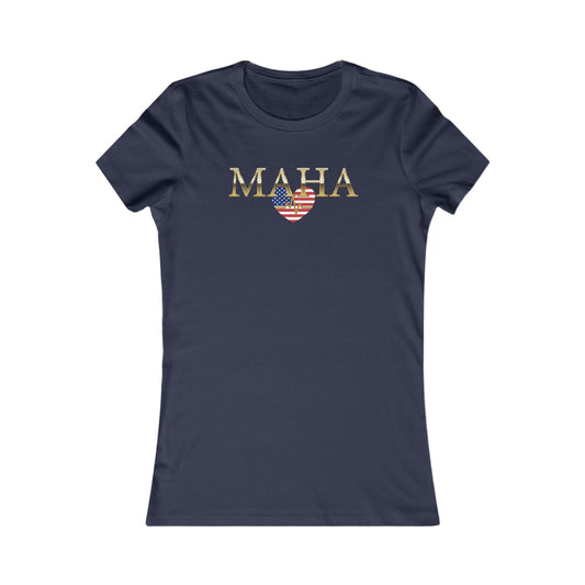 MAHA USA Heartbeat Women's Favorite Tee