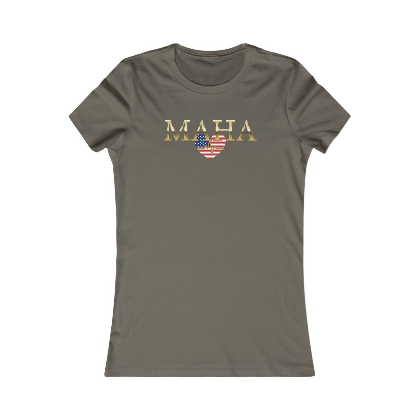 MAHA USA Heartbeat Women's Favorite Tee