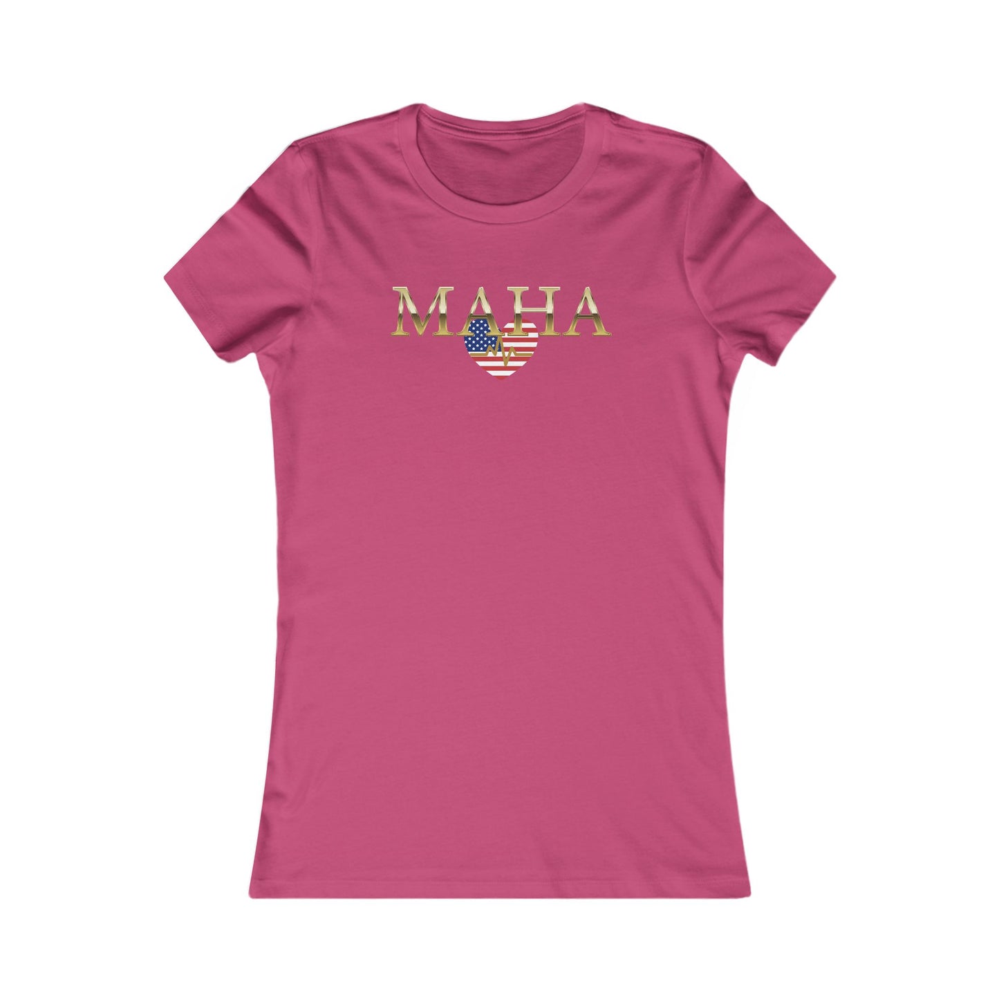 MAHA USA Heartbeat Women's Favorite Tee