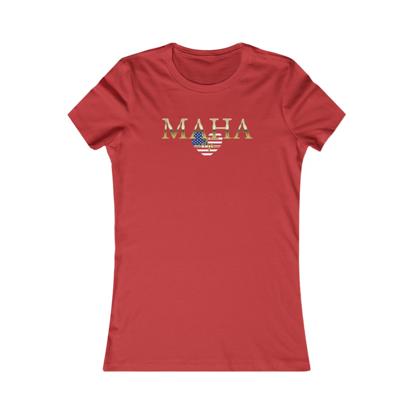 MAHA USA Heartbeat Women's Favorite Tee