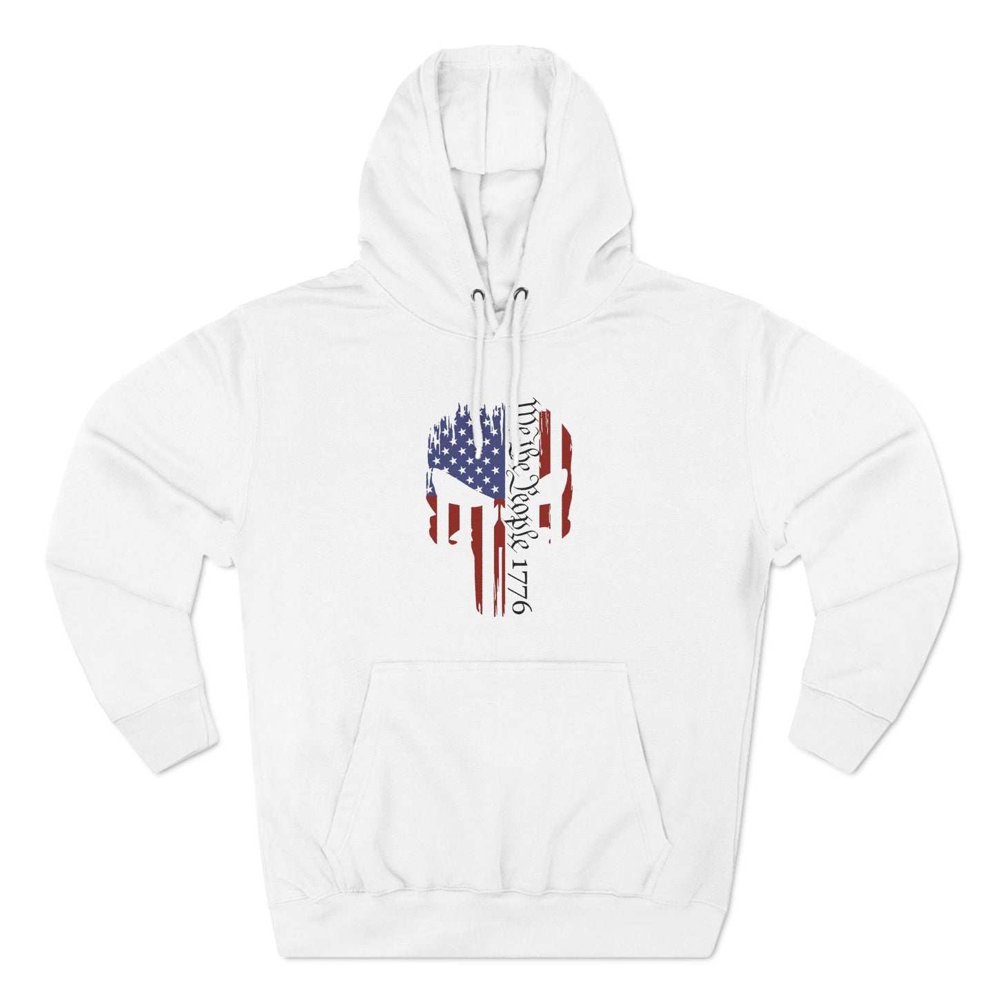 Punisher - We The People 1776 Fleece Hoodie Sweatshirt