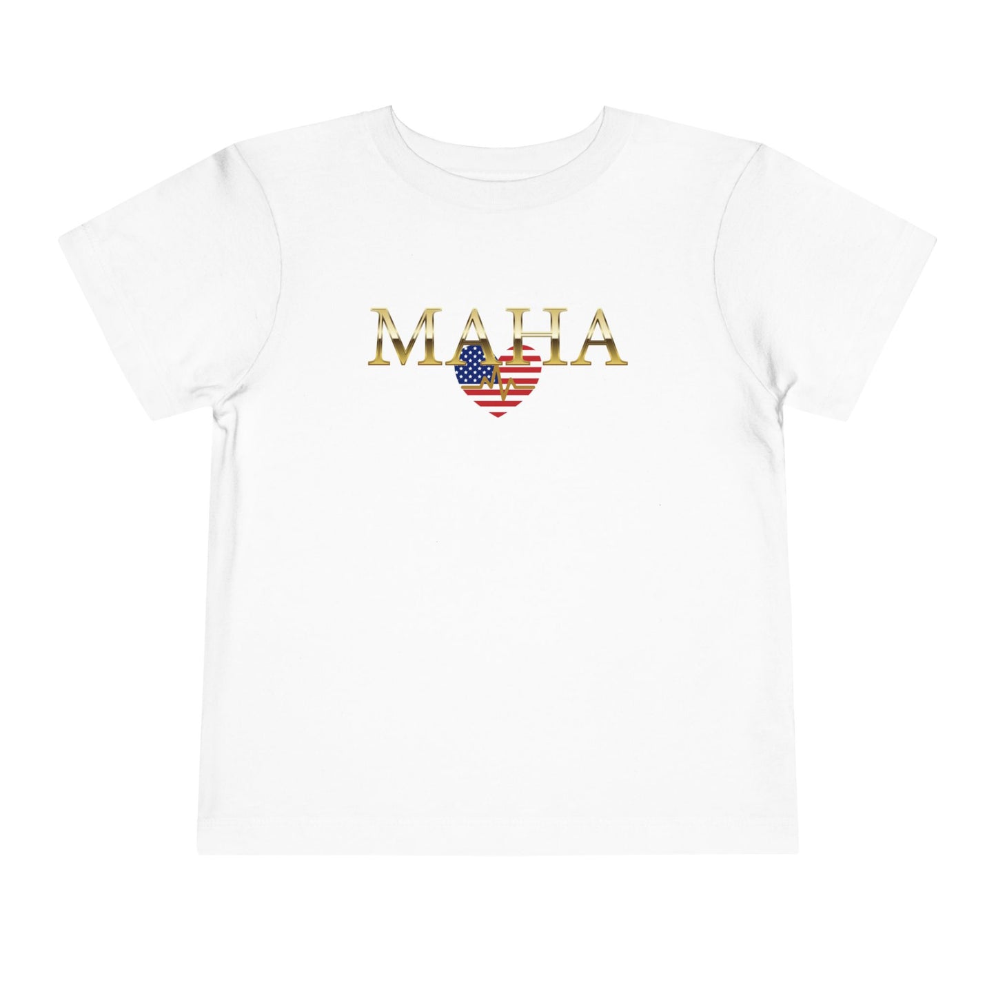 MAHA USA Heartbeat Toddler's Short Sleeve Tee