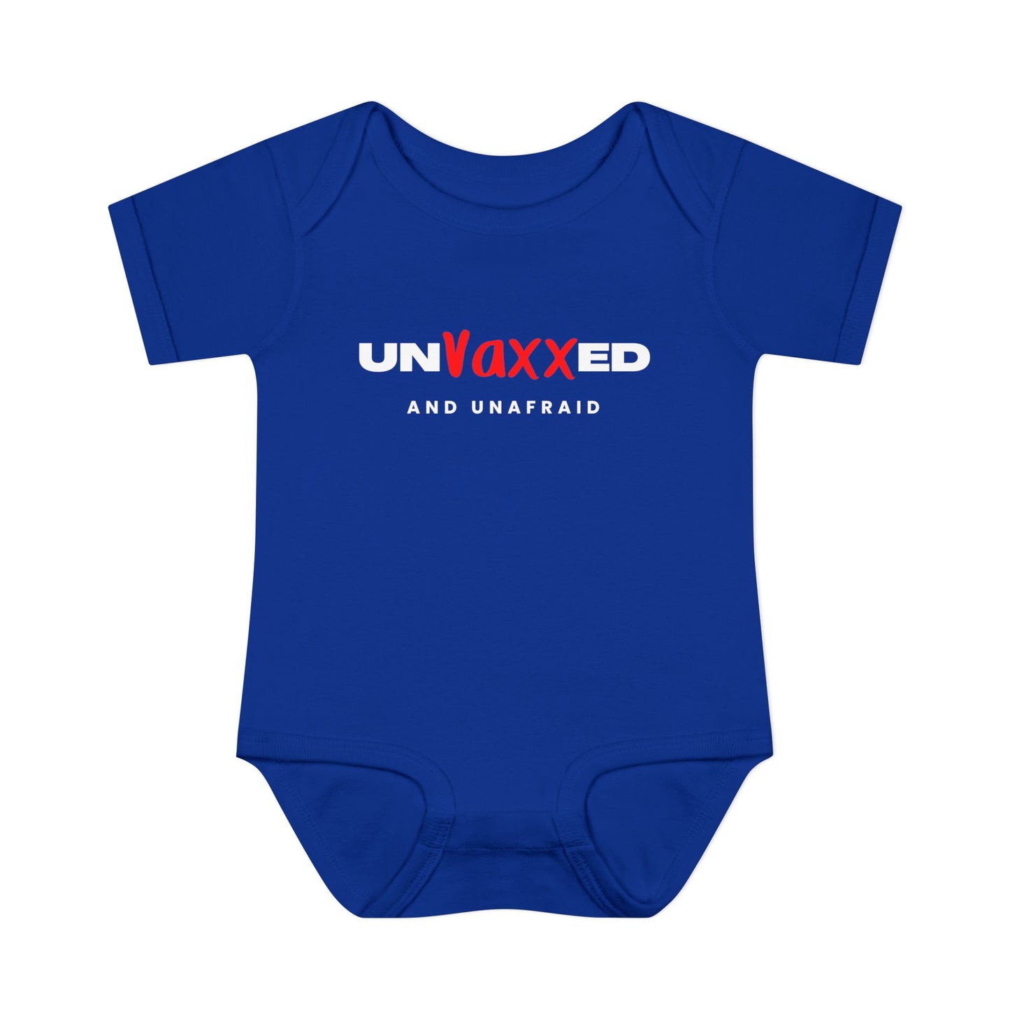 Unvaxxed and Unafraid Infant Bodysuit - Cute Baby Outfit for Vaccine-Free Families