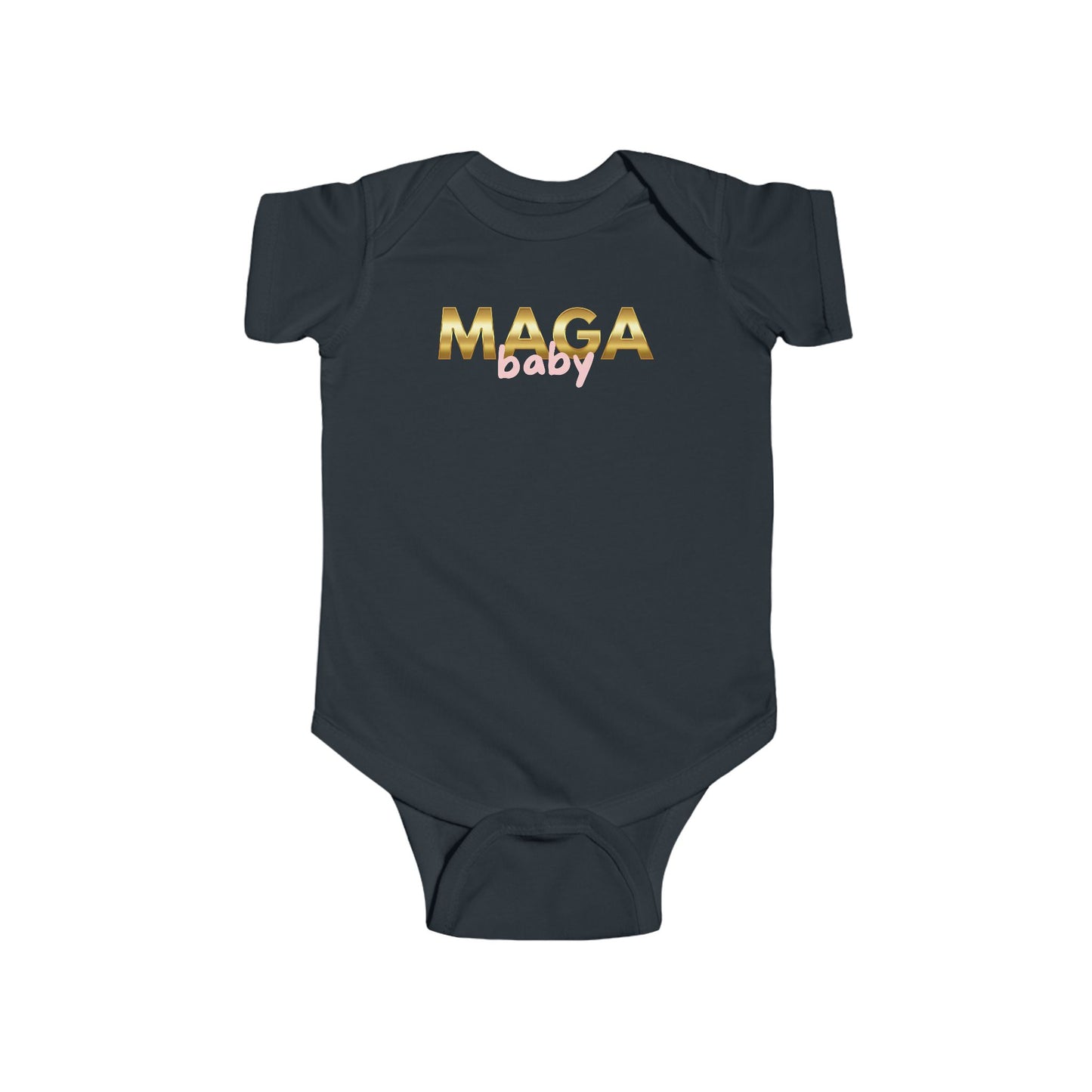 MAGA Baby Girl Infant Fine Jersey Bodysuit