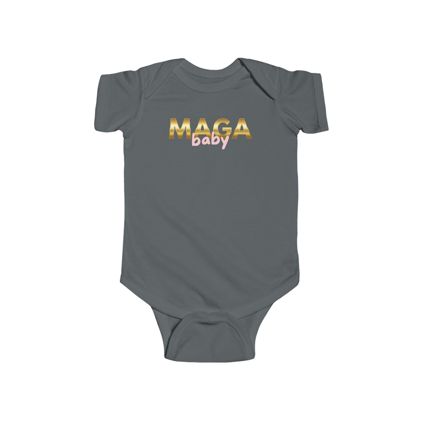 MAGA Baby Girl Infant Fine Jersey Bodysuit