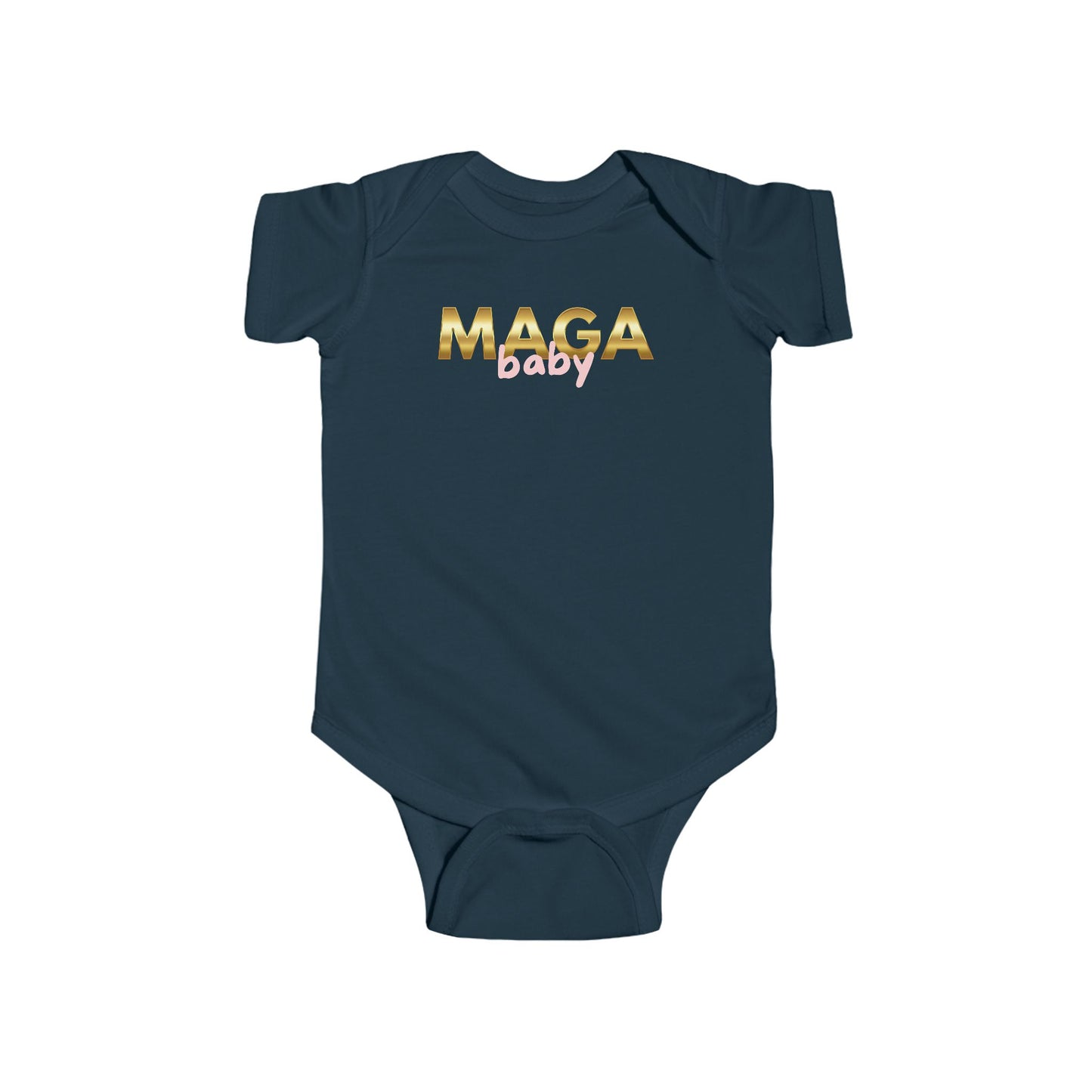 MAGA Baby Girl Infant Fine Jersey Bodysuit