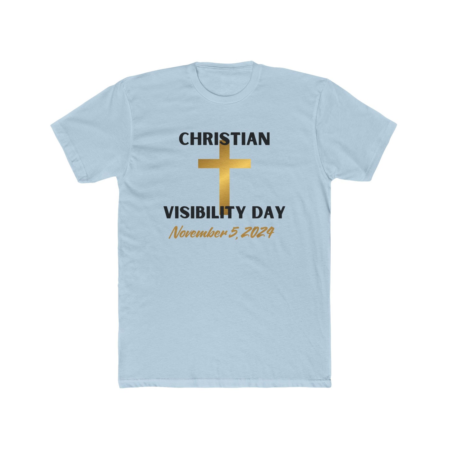 Christian Visibility Day Cotton Crew Tee Clearance