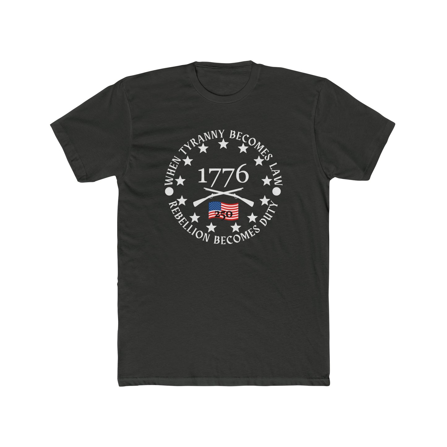 When Tyranny Becomes Law... 250th Cotton Crew Tee