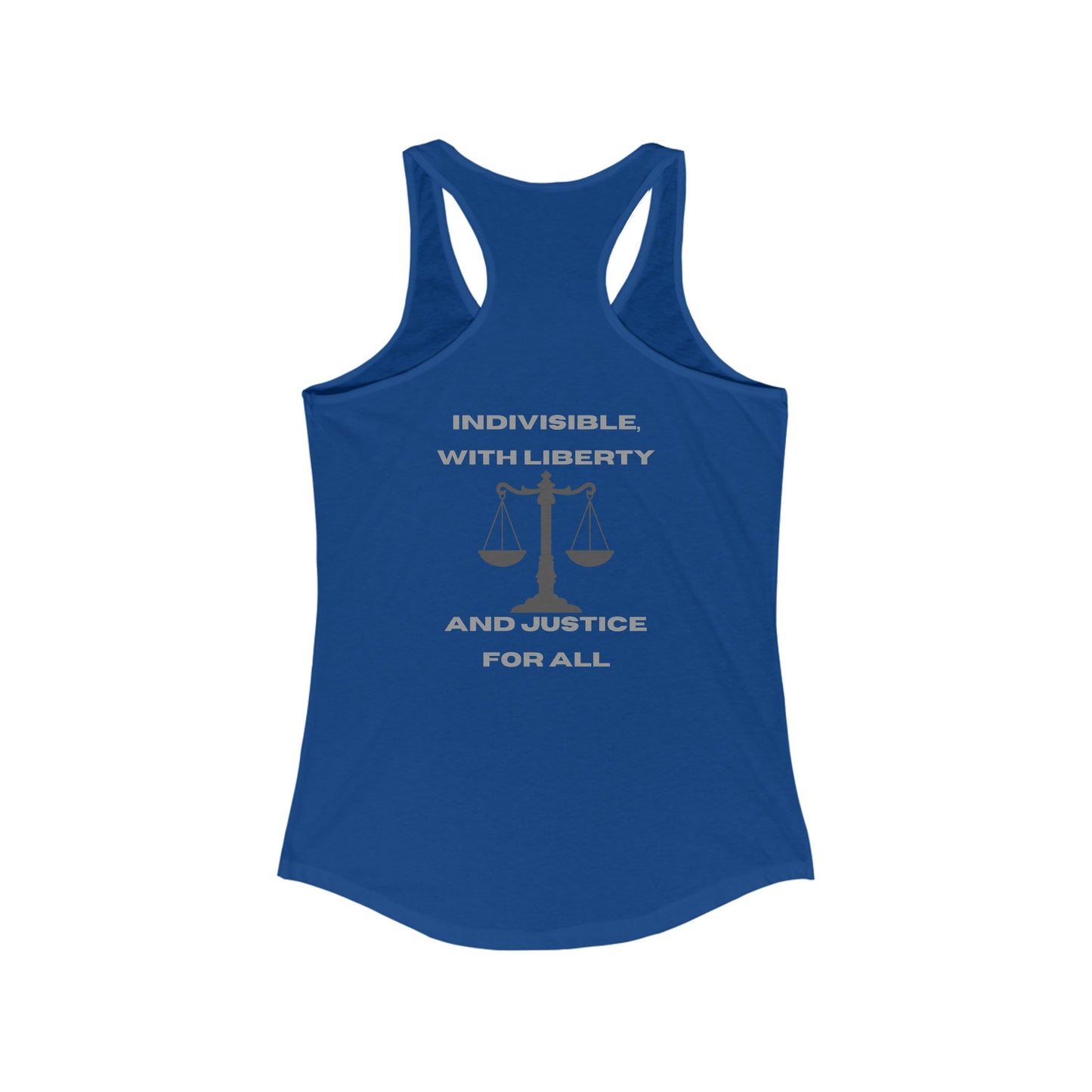 One Nation, Under God, Women's Ideal Racerback Tank