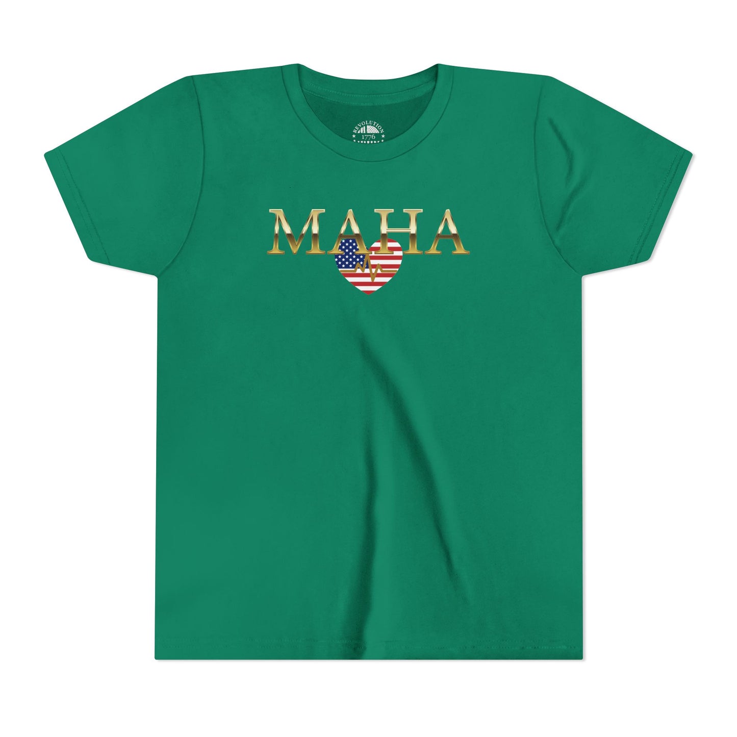 MAHA USA Heartbeat Youth Short Sleeve Tee