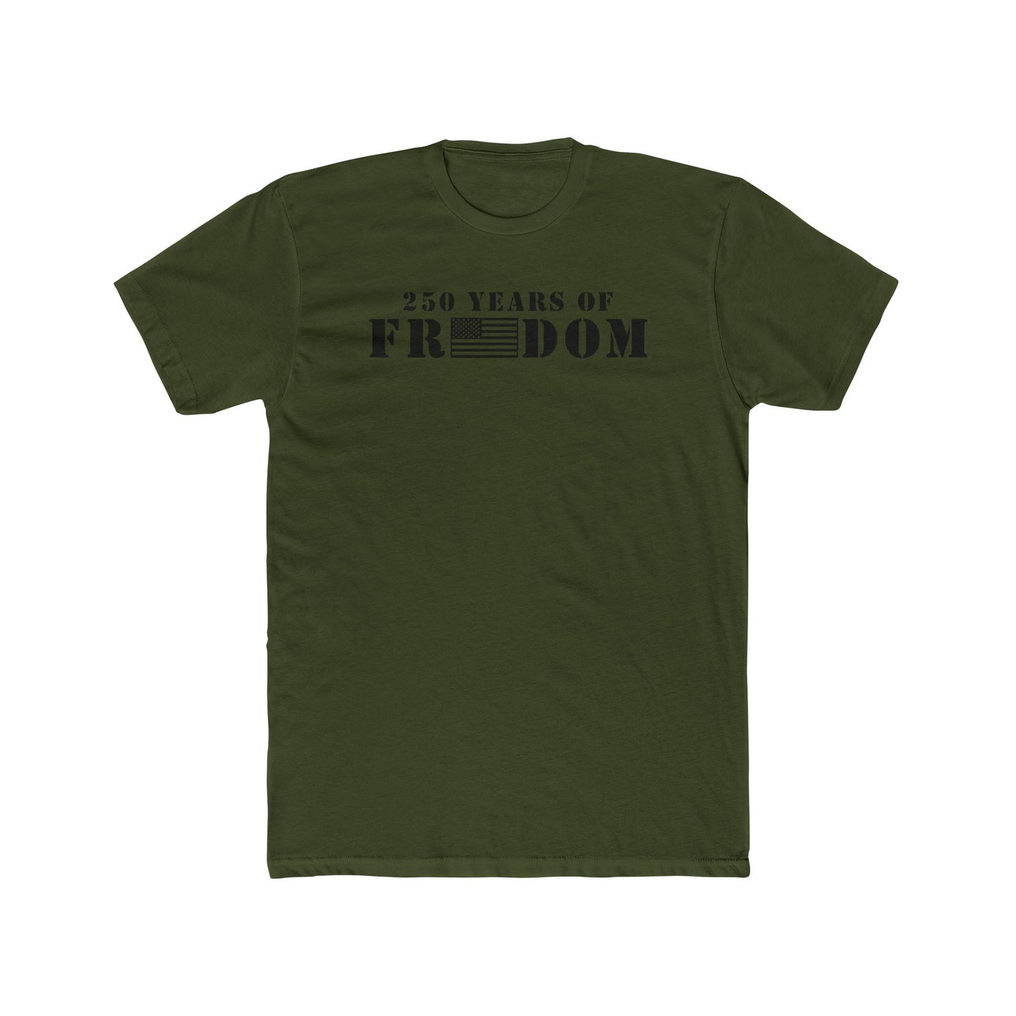 250 Years of Freedom Cotton Crew Tee